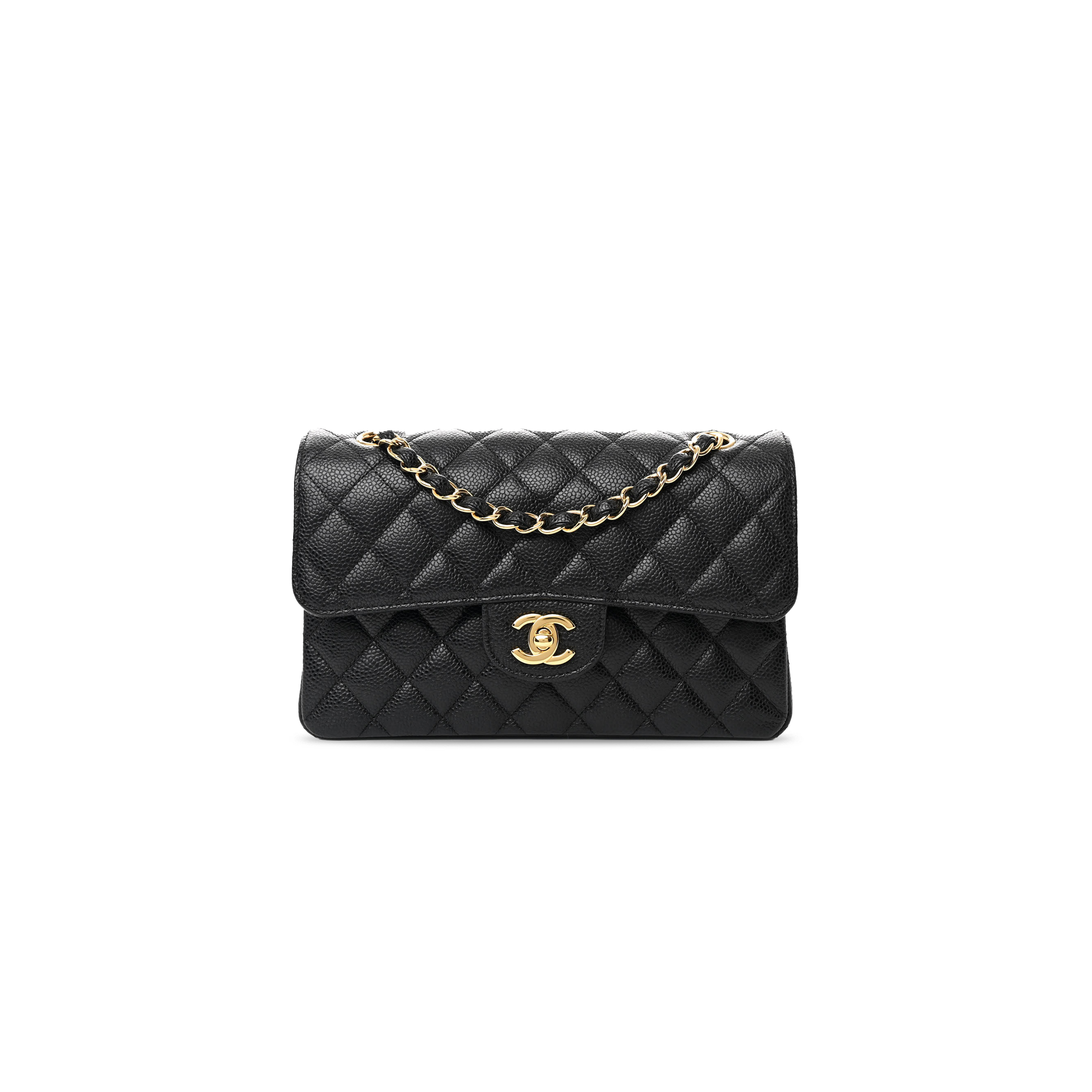 CHANEL CAVIAR QUILTED SMALL DOUBLE FLAP 1635765 (23*14*6cm)
